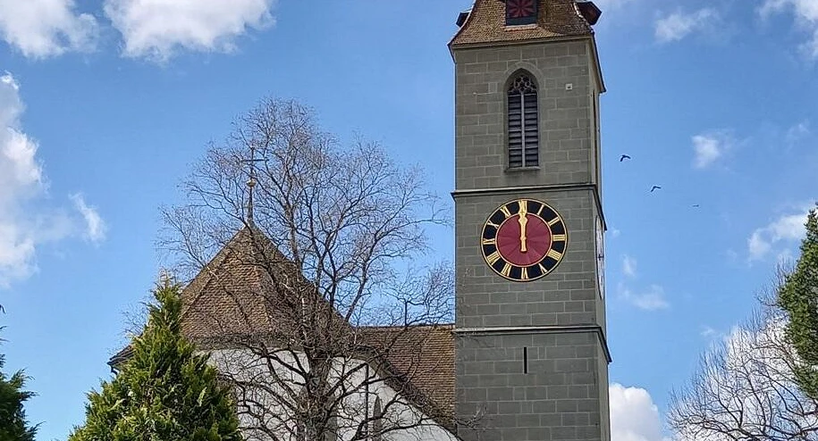 Kirche Frühlingstag ms